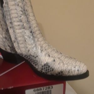 Dingo Snake Skin Boots